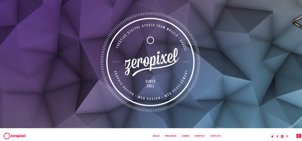 Fresh Breath of Polygonal Style in Website Design